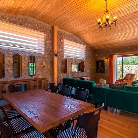 Stone With Private Pool In A Secluded Area In Fethiye