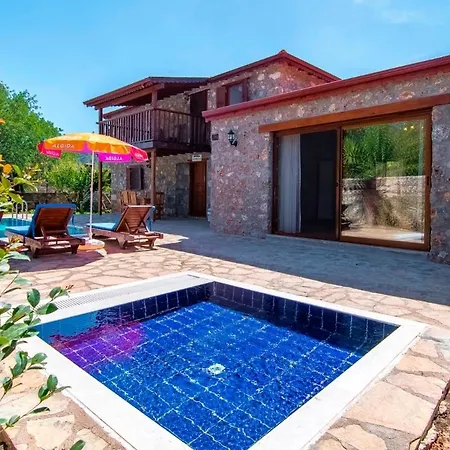 Stone With Private Pool In A Secluded Area In Fethiye
