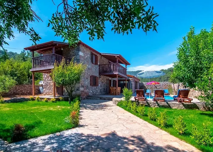 Stone With Private Pool In A Secluded Area In Villa *